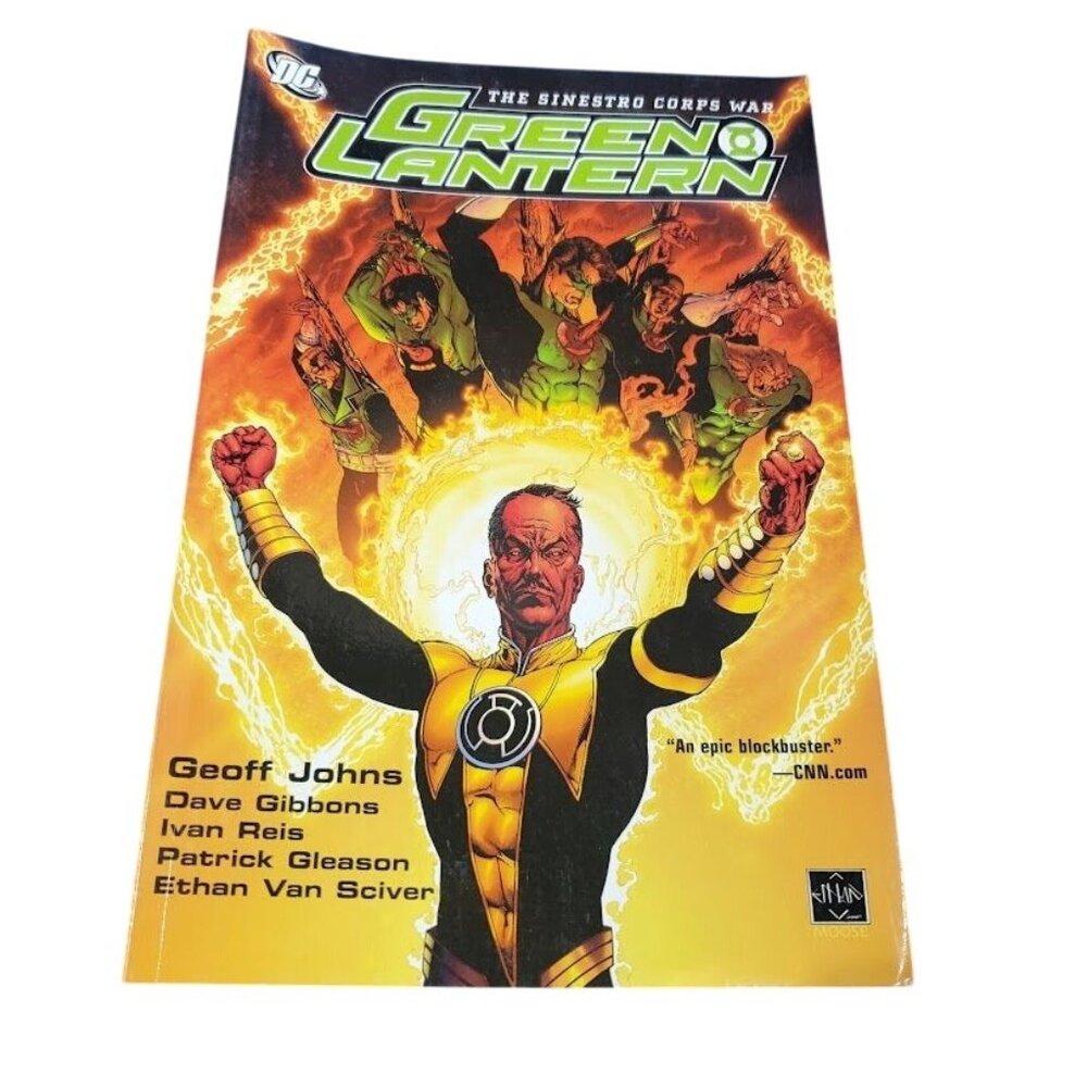 Green Lantern Sinestro Corps War TPB 2008 DC Comics Geoff Johns Vol 1 Graphic